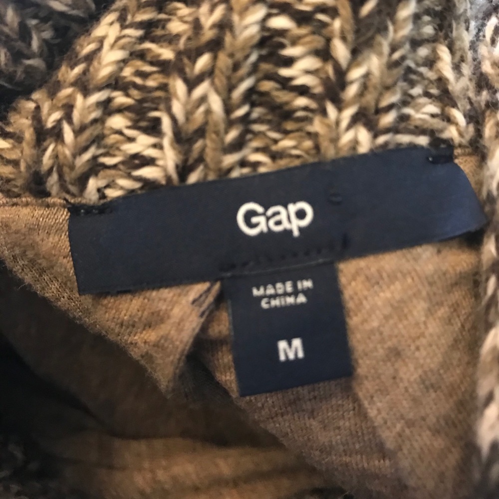 Gap Wool Front Zip Sweater - Picture 5 of 5
